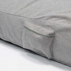 QSack Indoor Sitzsack Liege Seitentasche mit Reißverschluss